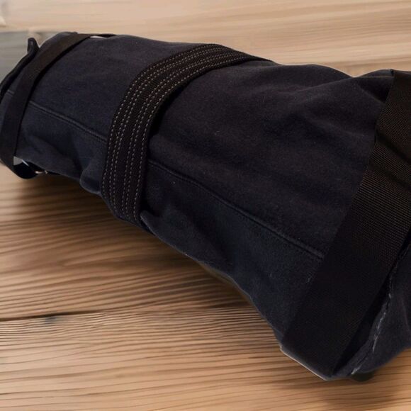 Handmade Upcycled Sweatshirt Crossbody Bag One-of-a-Kind Raw Streetwear - Picture 15 of 16